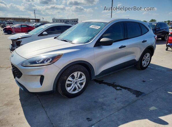 1FMCU0F67LUB93527 2020 FORD ESCAPE Серебряный Задняя левая четверть