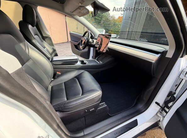 5YJYGDEE5MF295078 2021 TESLA MODEL Белый Вид сзади