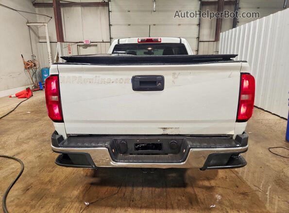 1GCHSBEA6K1328675 2019 CHEVROLET COLORADO Белый Вид салона спереди