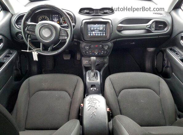 ZACCJBBBXJPH09664 2018 JEEP RENEGADE Черный Вид щитка приборов