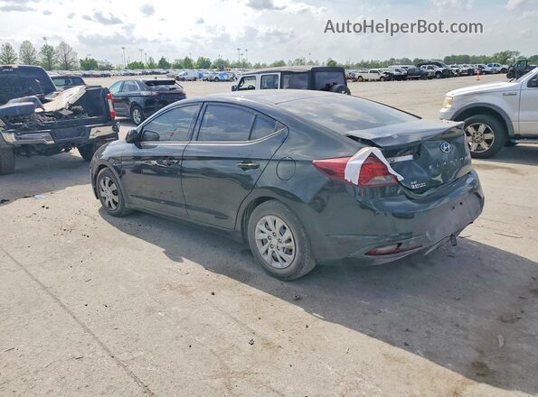 5NPD74LF3KH466497 2019 HYUNDAI ELANTRA Черный Задняя правая четверть