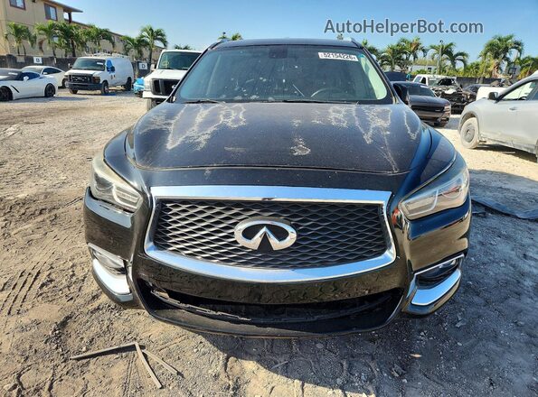 5N1DL0MN4HC518486 2017 INFINITI QX60 Черный Вид сзади
