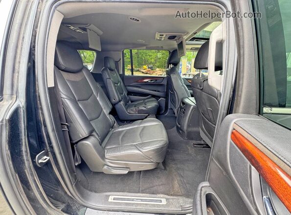 1GYS4JKJ1GR111858 2016 CADILLAC ESCALADE Black Вид салону спереду