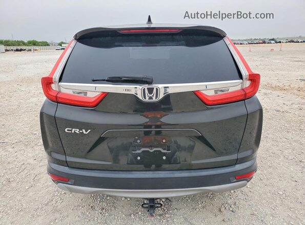 7FARW1H80JE056484 2018 HONDA CR-V Black Widok wnętrza z przodu