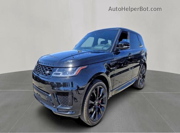 SALWS2RU2MA749784 2021 LAND ROVER RANGE Черный Задняя левая четверть