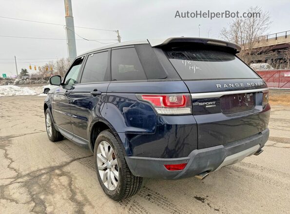 SALWR2VF1GA552189 2016 LAND ROVER RANGE ROVER Blue Front right