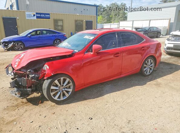 JTHBA1D23G5006183 2016 LEXUS IS Красный Задняя левая четверть