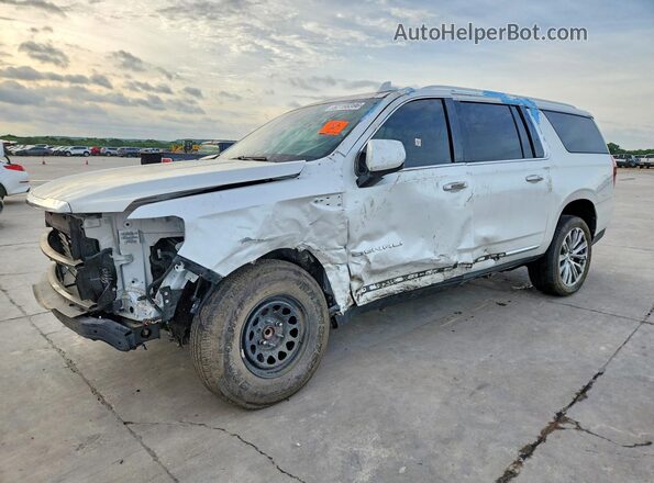 1GKS2JKL7PR392260 2023 GMC YUKON Белый Передняя левая четверть
