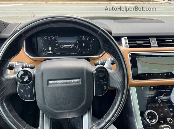 SALWR2RE3KA819794 2019 LAND ROVER RANGE Черный Вид панели приборов