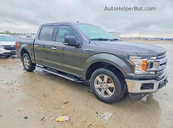 1FTEW1CP3JKC79307 2018 FORD F150 Серый Задняя левая четверть