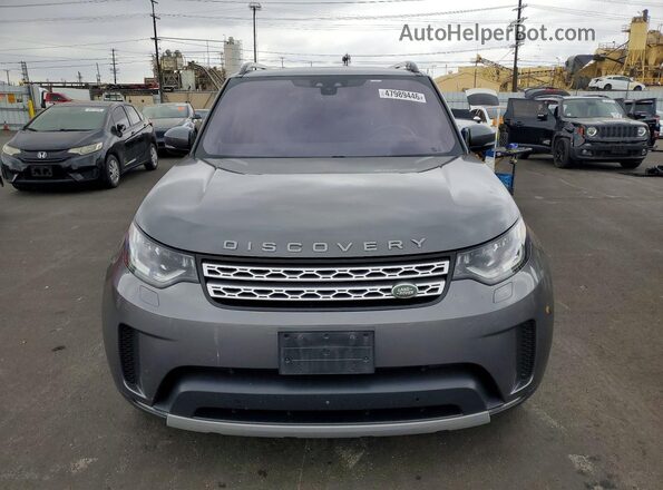 SALRRBBK6HA017374 2017 LAND ROVER DISCOVERY Gray Widok z tyłu