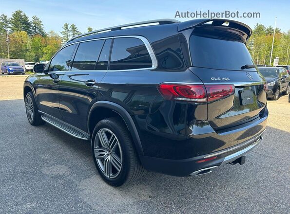 4JGFF5KE6LA125450 2020 MERCEDES-BENZ GLS Черный Передняя правая четверть