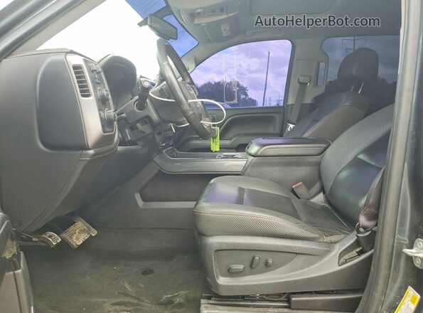 3GTU2NEJ8HG155784 2017 GMC SIERRA Серый Вид салона спереди