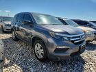 2017 Honda Pilot Lx Серый vin: 5FNYF5H18HB003821