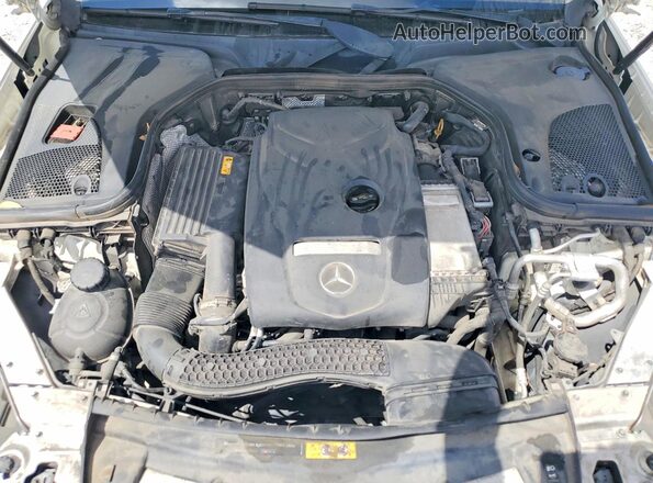 WDDZF4JB0KA509845 2019 MERCEDES-BENZ E White Widok komory silnika