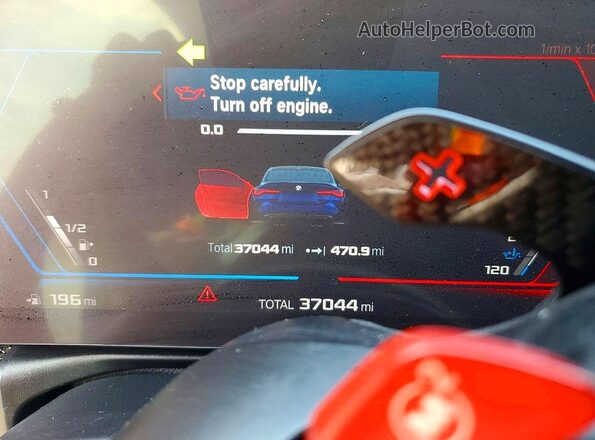 WBS43AZ05RCR90147 2024 BMW M4 Синий Вид задних сидений