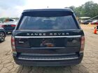2016 Land Rover Range Rover Supercharged Черный vin: SALGS2EF9GA266759
