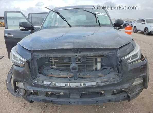 JN8AZ2NF4K9685982 2019 INFINITI QX80 Black Вид наклейки з VIN-кодом