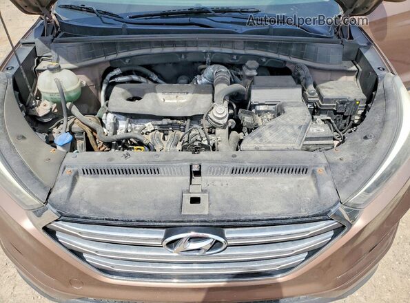 KM8J33A25GU048637 2016 HYUNDAI TUCSON Коричневый Вид наклейки с VIN-кодом
