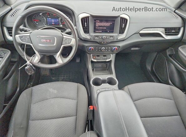 3GKALTEV7NL215293 2022 GMC TERRAIN Белый Вид щитка приборов