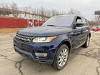 2016 Land Rover Range Rover Sport Hse Blue vin: SALWR2VF1GA552189
