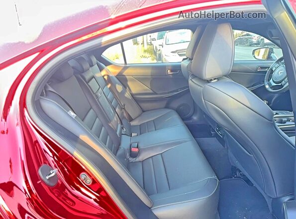 JTHGZ1B23S5093139 2025 LEXUS IS Красный Вид салона спереди