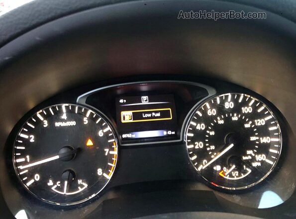 1N4AL3AP1JC123580 2018 NISSAN ALTIMA Blue Widok zestawu wskaźników