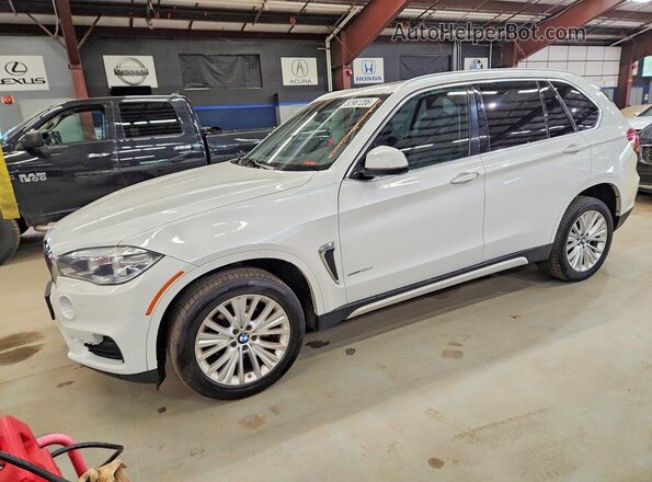 5UXKR0C54G0P26703 2016 BMW X5 Белый Задняя левая четверть