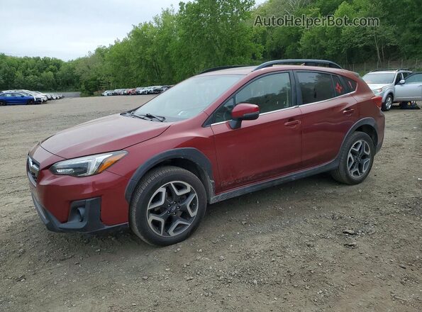 JF2GTAMC7K8275029 2019 SUBARU CROSSTREK Red Հետևի ձախ