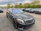 2017 Mercedes-benz S 63 Amg Black vin: WDDUG7JBXHA286408