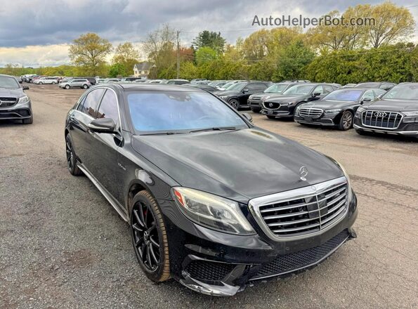 WDDUG7JBXHA286408 2017 MERCEDES-BENZ S Black Вид спереду