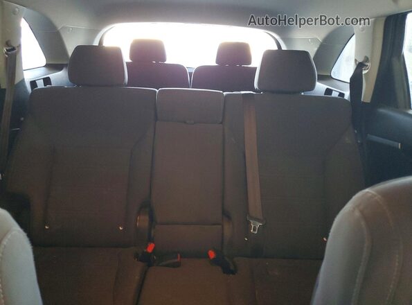 5XYPGDA35GG079499 2016 KIA SORENTO Burgundy უკანა სალონის ხედი