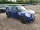2016 Mini Cooper Countryman Синий vin: WMWZB3C53GWR48651