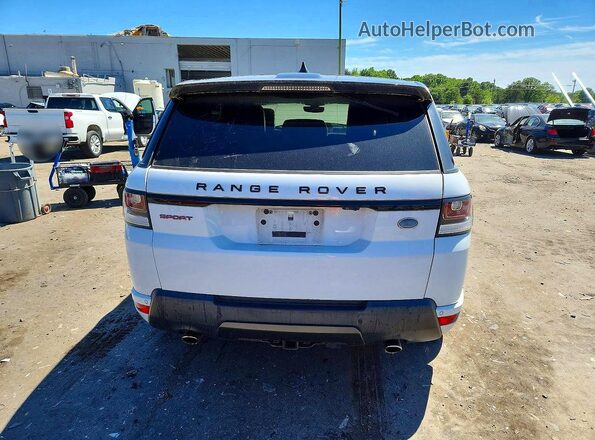 SALWV2FV9HA155333 2017 LAND ROVER RANGE Белый Вид салона спереди