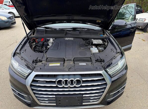 WA1LAAF7XKD008942 2019 AUDI Q7 Черный Вид панели приборов