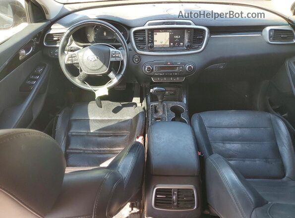 5XYPK4A56KG543375 2019 KIA SORENTO Черный Вид щитка приборов