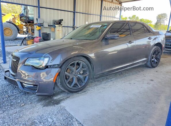 2C3CCAAG0MH667341 2021 CHRYSLER 300 Gray წინა მარცხენა ხედი სამი მეოთხედიდან