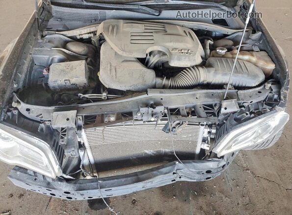 2C3CCAAG2GH294498 2016 CHRYSLER 300 Black Widok wnętrza z tyłu
