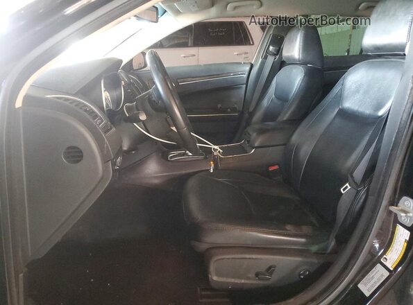 2C3CCAAG2GH294498 2016 CHRYSLER 300 Black Widok wnętrza z przodu