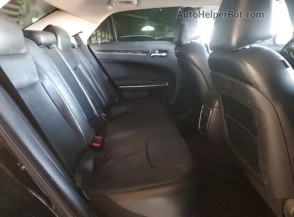 2C3CCAAG2GH294498 2016 CHRYSLER 300 Black Widok tylnych siedzeń