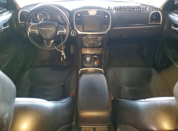 2C3CCAAG2GH294498 2016 CHRYSLER 300 Black Widok deski rozdzielczej