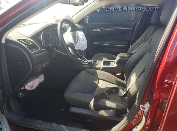 2C3CCAAG2JH341004 2018 CHRYSLER 300 Red წინა სალონის ხედი