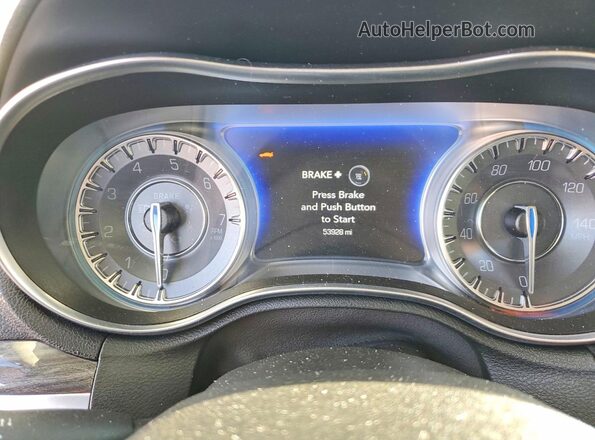 2C3CCAAG2MH602457 2021 CHRYSLER 300 Black ხელსაწყოთა პანელის ხედი