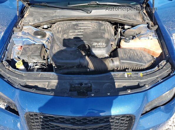 2C3CCAAG4LH239237 2020 CHRYSLER 300 Blue Vista interior trasera