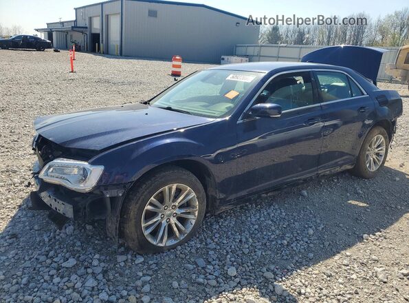 2C3CCAAG5GH295628 2016 CHRYSLER 300 Blue Przód lewy