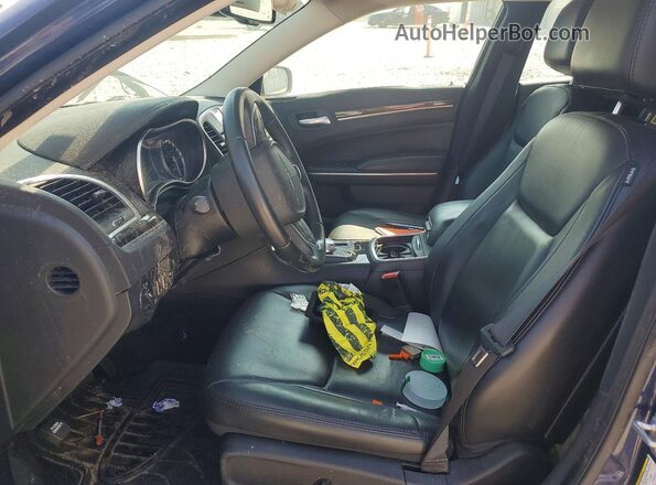 2C3CCAAG5GH295628 2016 CHRYSLER 300 Blue Widok wnętrza z przodu