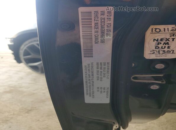 2C3CCAAG6MH661589 2021 CHRYSLER 300 Черный Вид подкапотного пространства