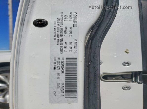 2C3CCAAGXGH233934 2016 CHRYSLER 300 Белый Вид подкапотного пространства