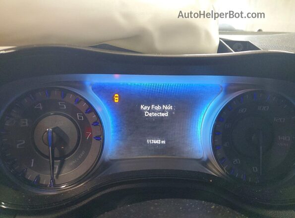 2C3CCABG0GH358360 2016 CHRYSLER 300 Gray Instrument cluster view