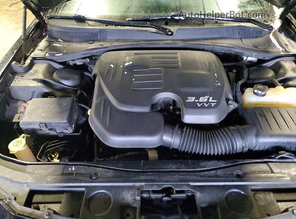 2C3CCABG1HH564143 2017 CHRYSLER 300 Black უკანა სალონის ხედი